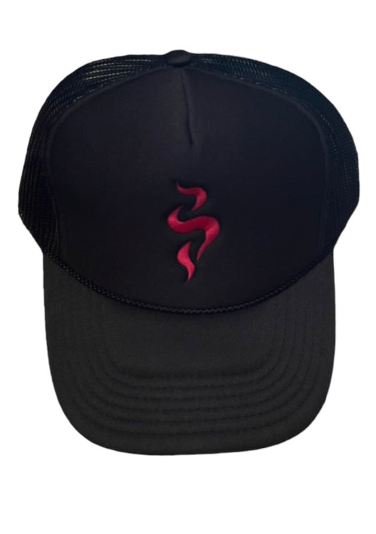 PINK SMOKERS TRUCKERS HAT
